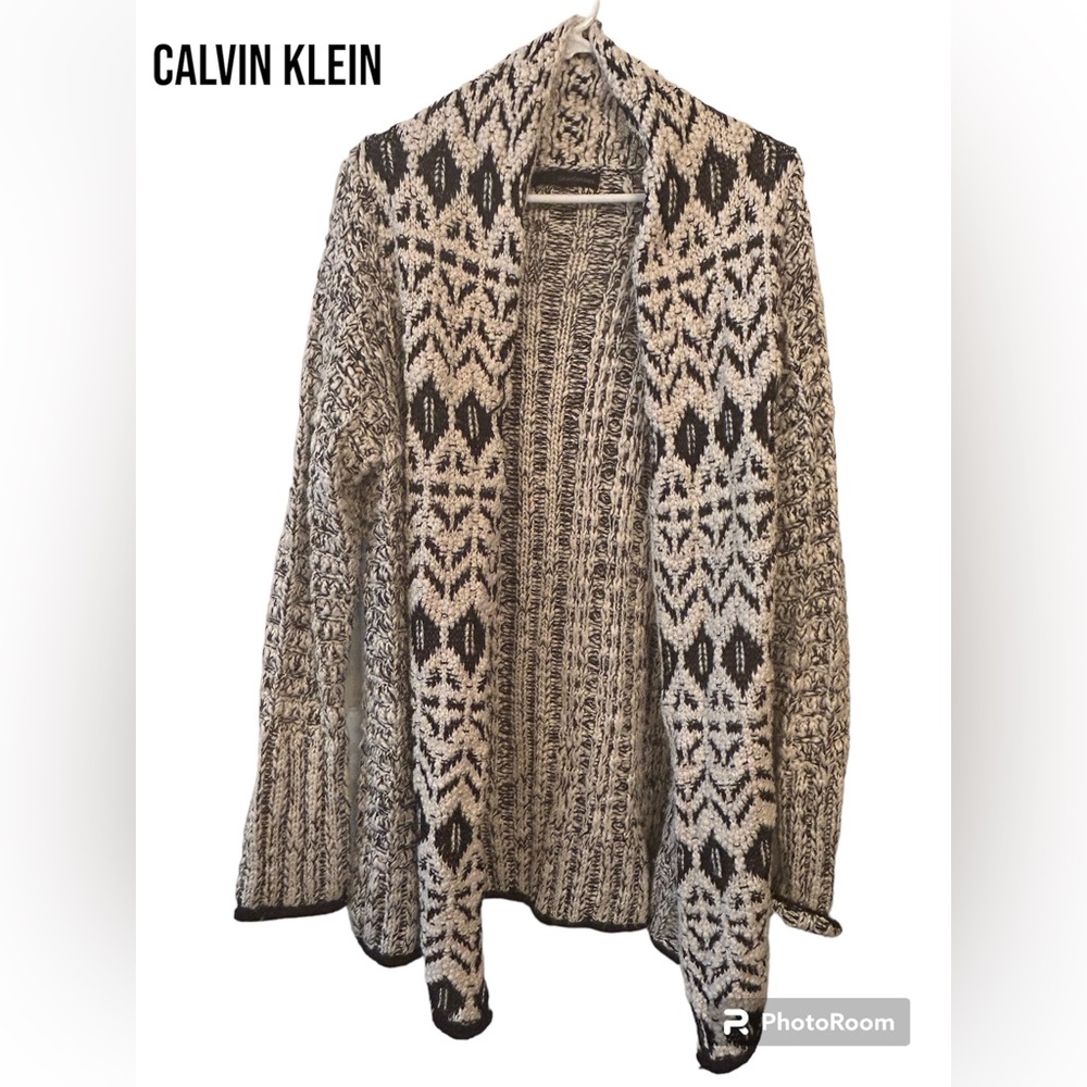 Calvin Klein comfy sweater jacket
